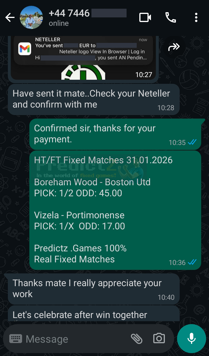 fixed matches halftime fulltime 31.01.2026