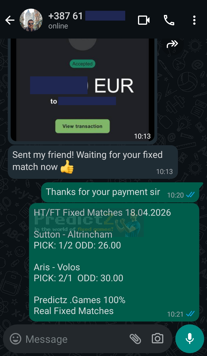fixed matches halftime fulltime 18.04.2026