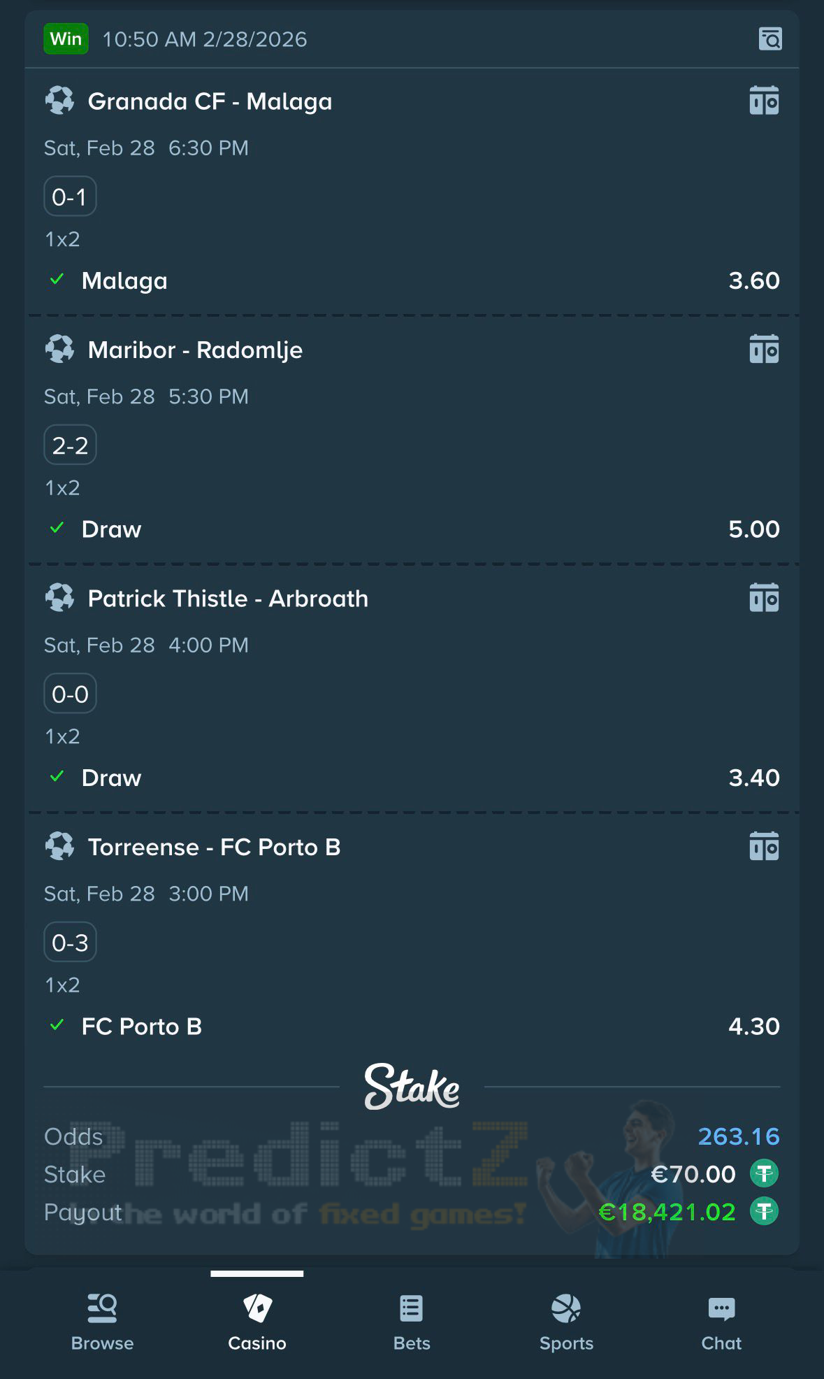 vip fixed matches 28.01.2026