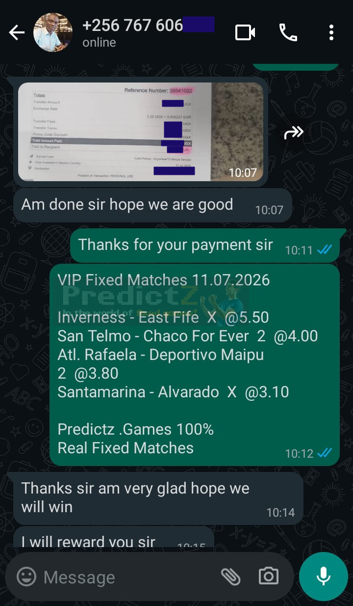 vip fixed matches 11.07.2026