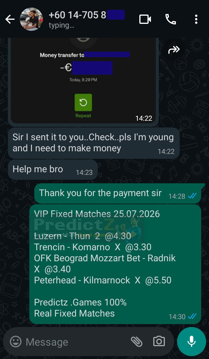 vip fixed matches 25.07.2026